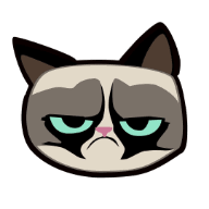 Cat Grumpy